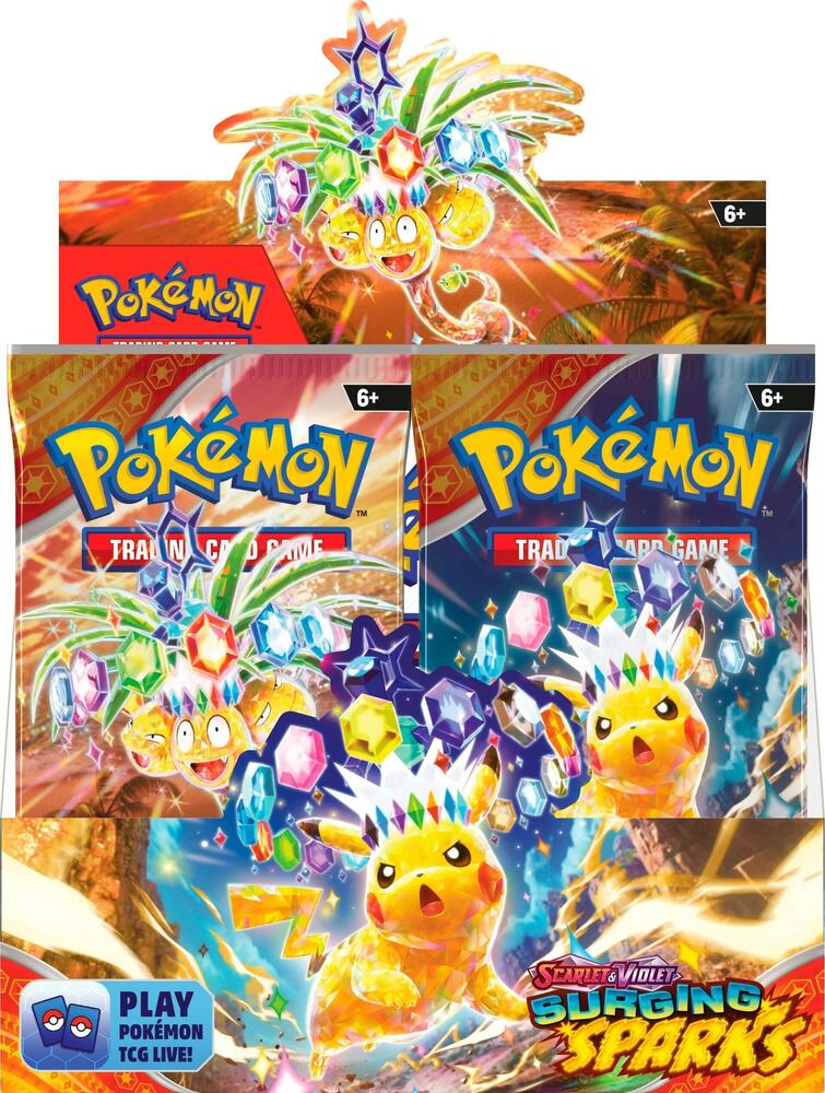 pokemon surging sparks best cards Pokémon TCG: Surging Sparks Booster Box – DMK Esports