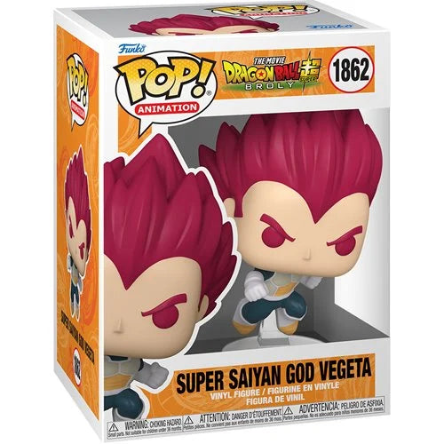 Dragon Ball Super: Broly Super Saiyan God Vegeta Funko Pop!