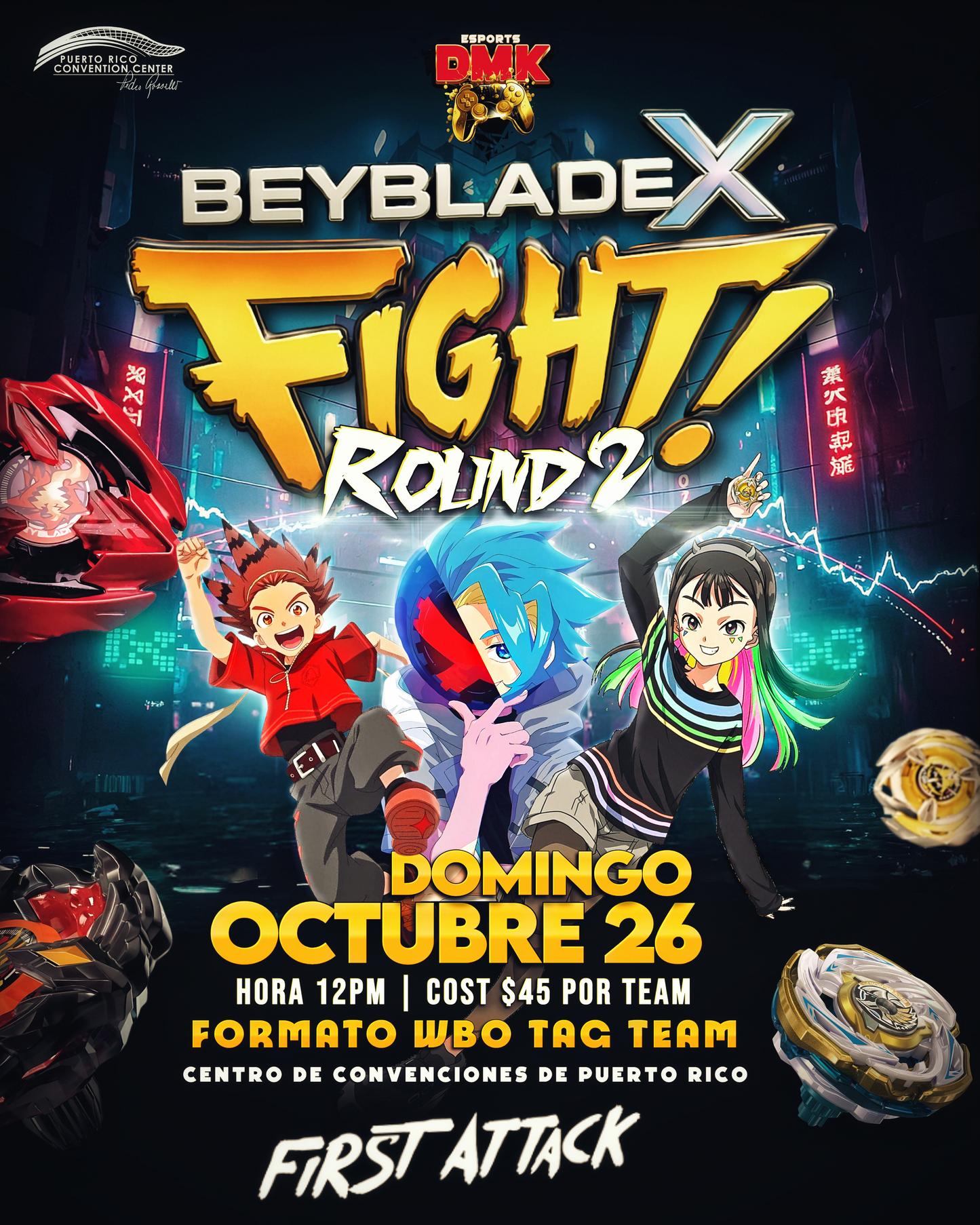 Beyblade X Fight!: Round 2 (First Attack 2025)