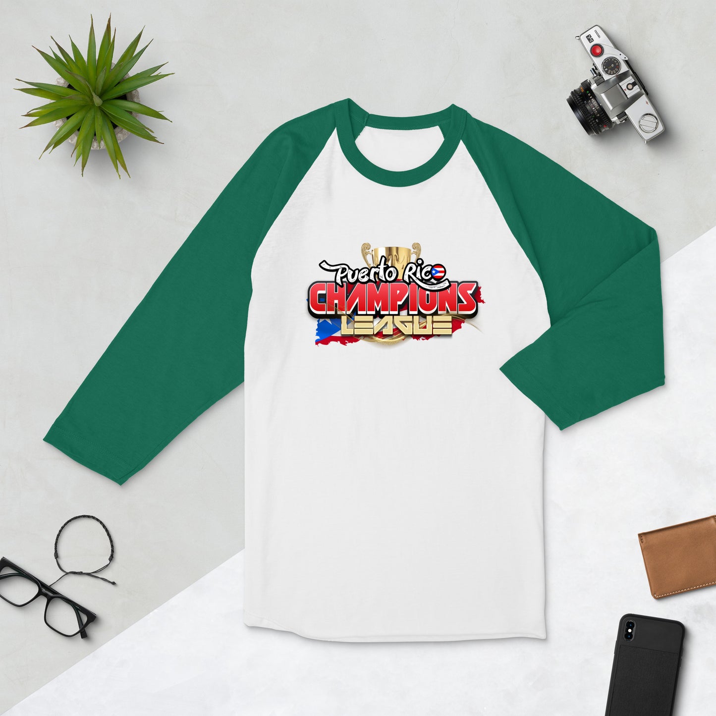 Puerto Rico Champions League 3/4 Sleeve Shirt