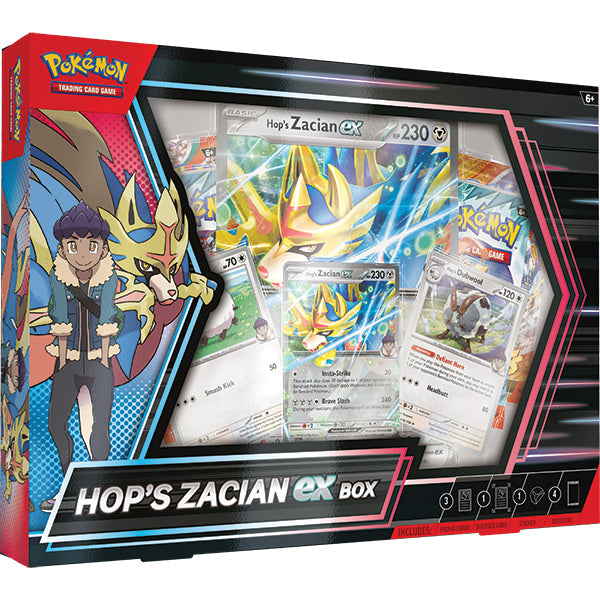 Pokémon TCG: Hop’s Zacian ex Box *PRE-ORDER*