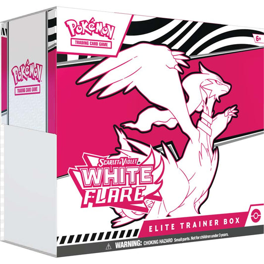 POKEMON TCG: SCARLET AND VIOLET WHITE FLARE ELITE TRAINER BOX ***PRE-ORDER***