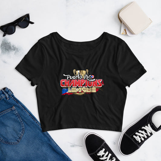 Puerto Rico Champions League Women’s Crop Tee